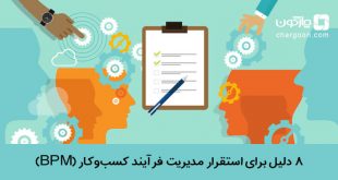 دلایل استقرار فرایند مدیریت کسب و کار